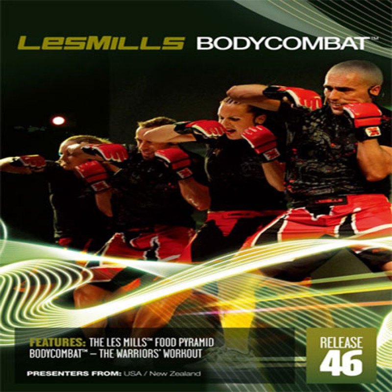 BODYCOMBAT 46 DVD, CD,& Choreo Notes body combat 46